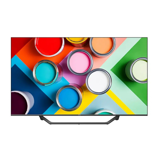 Hisense 55A70GQ User Manual