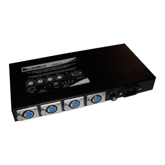Lumikit PRO 4 User Manual