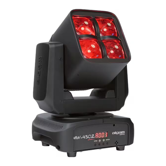 Algam Lighting MW430Z Manual