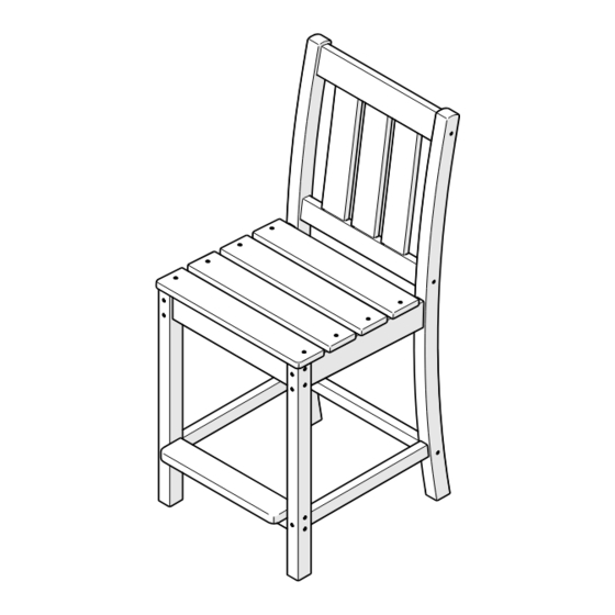 Polywood Oxford TLD151 Assembly Instructions