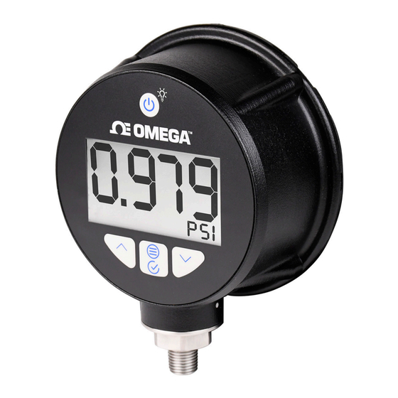 Omega DPG509 Series Manual