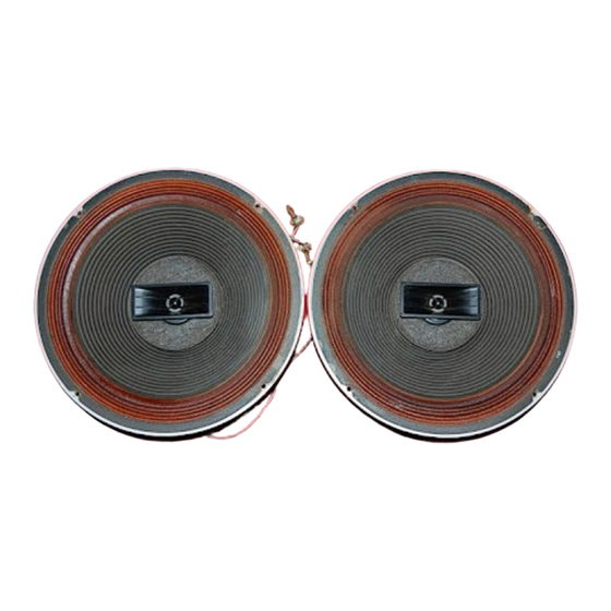 Electro-Voice 15TRX Engineering Data