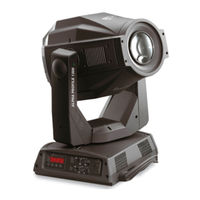 Clay Paky ALPHA PROFILE 1200 Instruction Manual