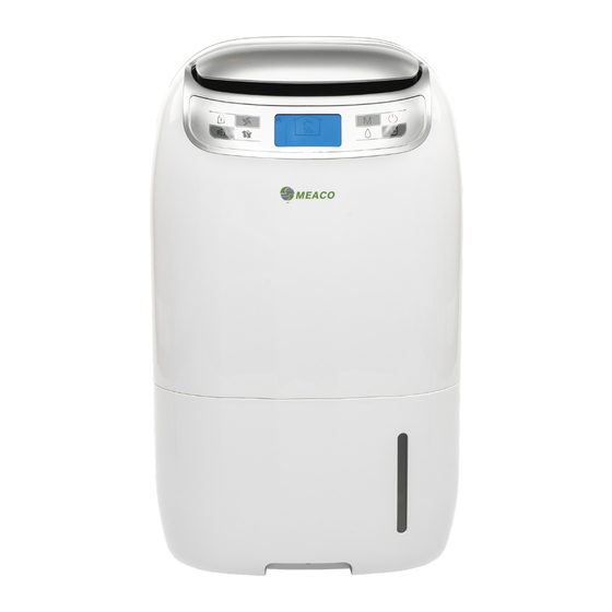 Meaco 25L Low Energy Dehumidifier User Instruction Manual
