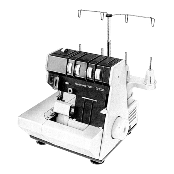 Pfaff hobbylock 795 Instruction Manual