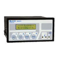Bender ISOMETER IRDH375B Manual