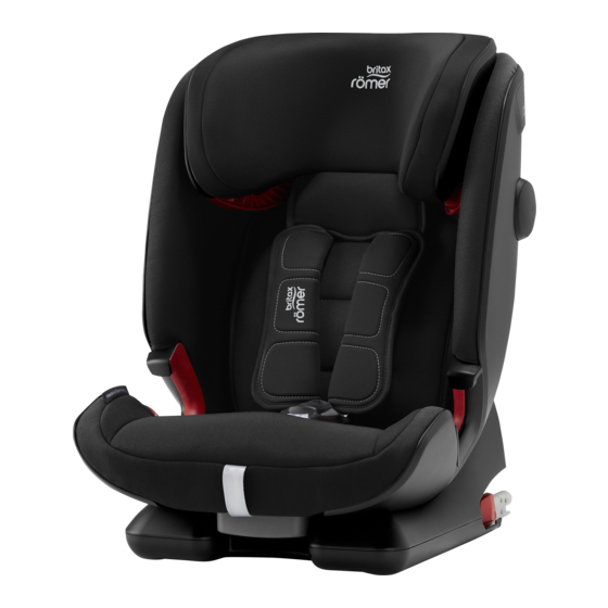 BRITAX RÖMER ADVANSAFIX IV Quick Start Manual