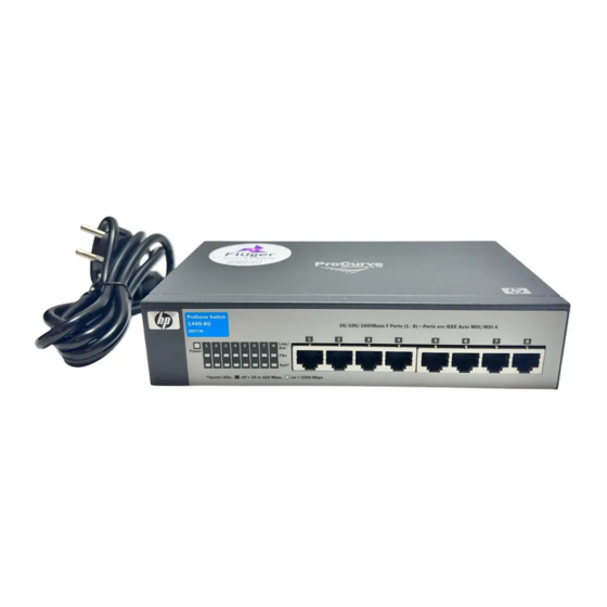 HP ProCurve 1400-8G Specifications