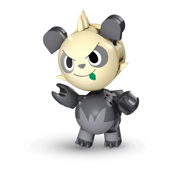 Mega Construx POKEMON WONDER BUILDERS PANCHAM Instructions
