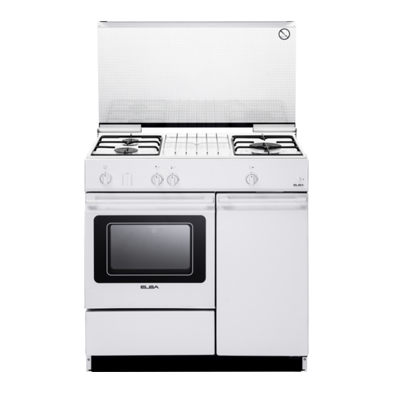 Elba EGC 836 WH Instructions For The Use - Installation Advices