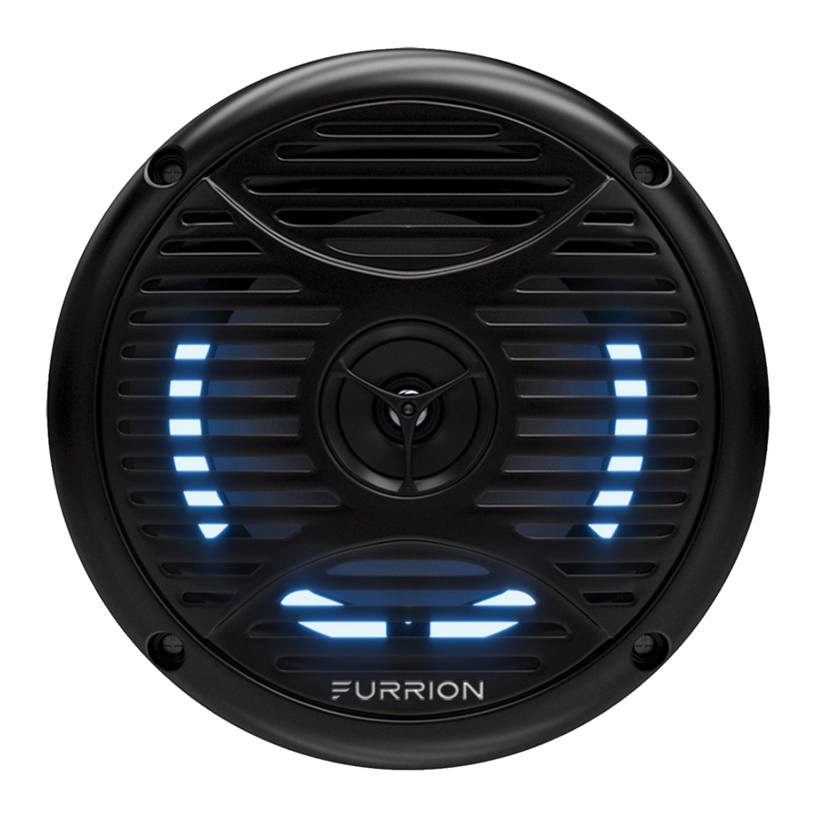 Furrion FMS5L2A-BL, FMS5L2A-PS, FMS5L2-BL, FMS5L2-Marine Speaker Manual