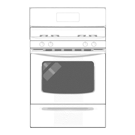 Frigidaire FGF368GQJ Use & Care Manual