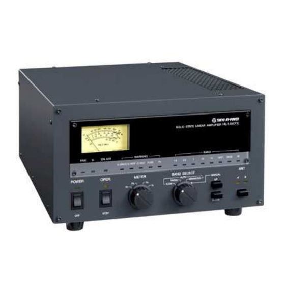 Tokyo Hy-Power HL-1.5KFX User Manual