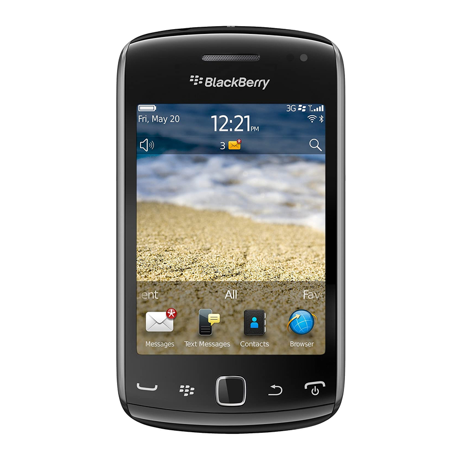 Blackberry 9380 User Manual