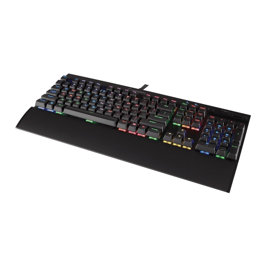 Corsair VENGEANCE K70 RGB Manuals