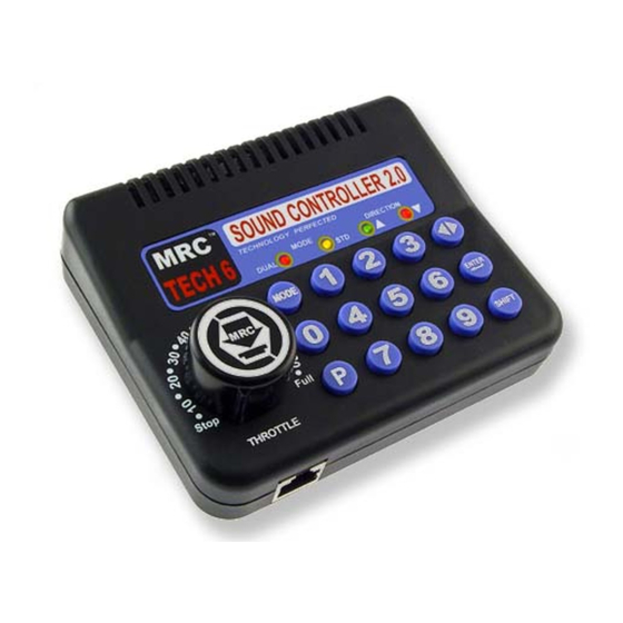 MRC TECH 6 2.0 Quick Start Manual