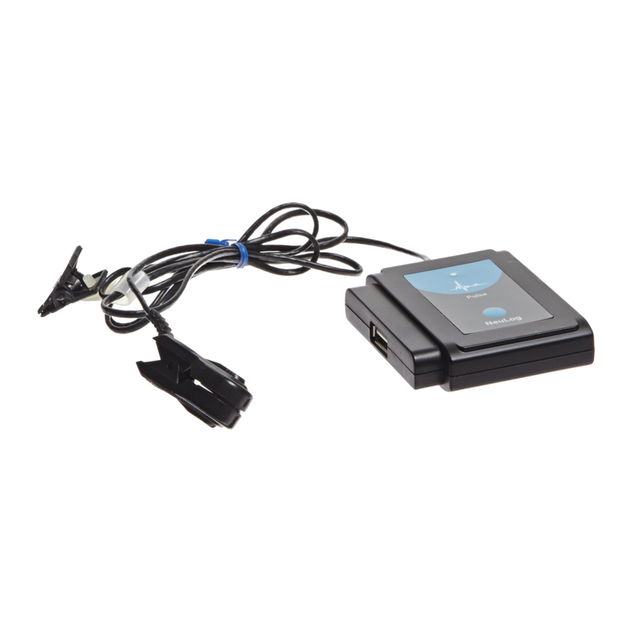 NeuLog NUL-208 Manual