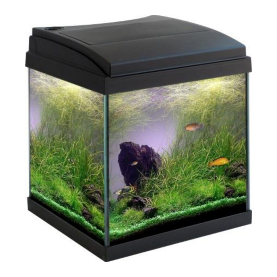 Casa Del Vetro Acquario Milo 30 Cubik Ekoline Black Instructions Manual