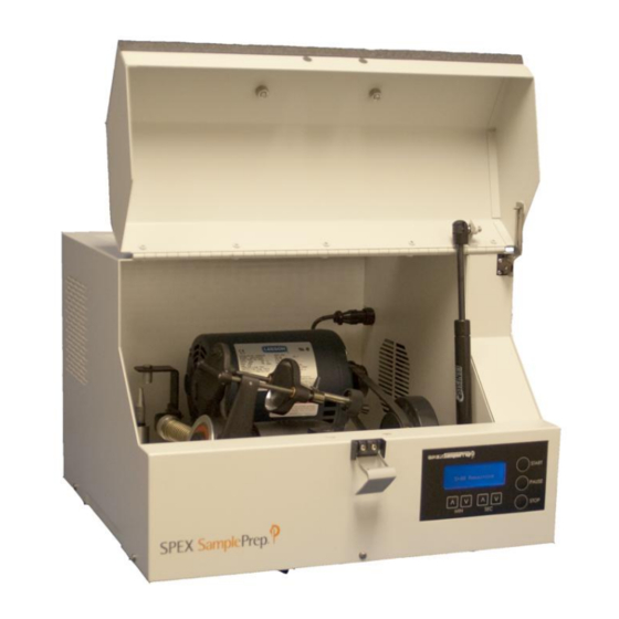 SPEX SamplePrep 8000 Series Operating Manual