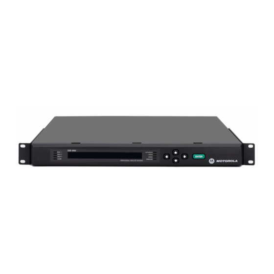 Fox DSR-6000 Quick Manual