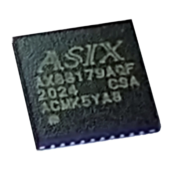 ASIX AX88179 Quick Installation Manual