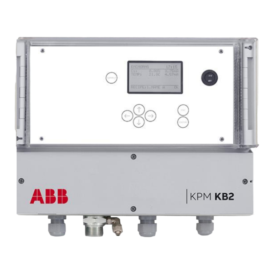 ABB KPM KB2 Quick Manual