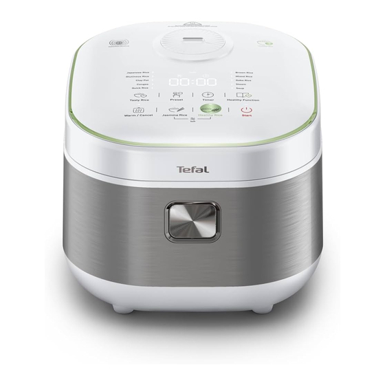TEFAL Tasty Plus Instructions Manual