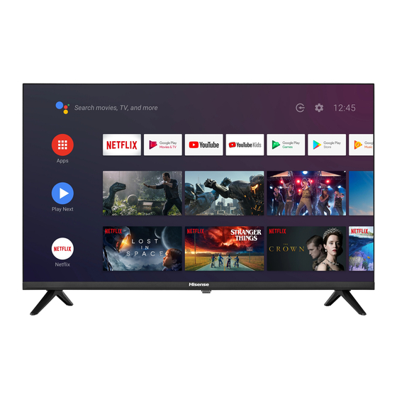 Hisense 32A5700FA User Manual
