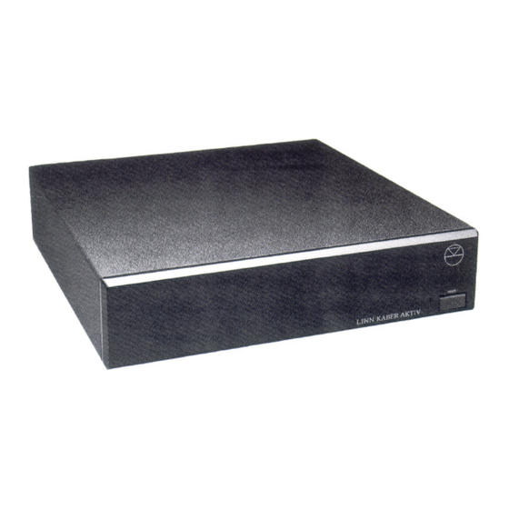 Linn KABER AKTIV Owner's Manual