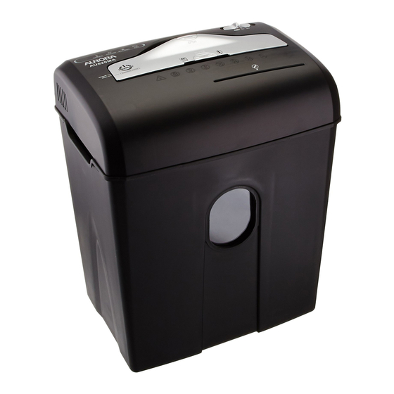 Aurora ShredSafe AU820MA User Manual