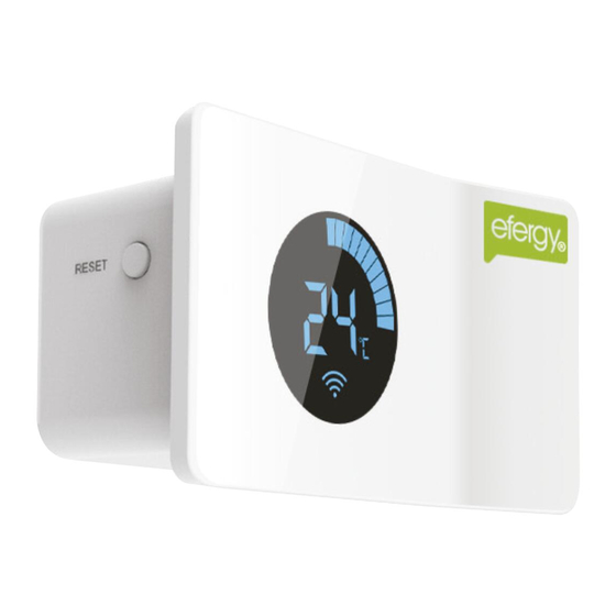 Efergy air control Quick Start Manual