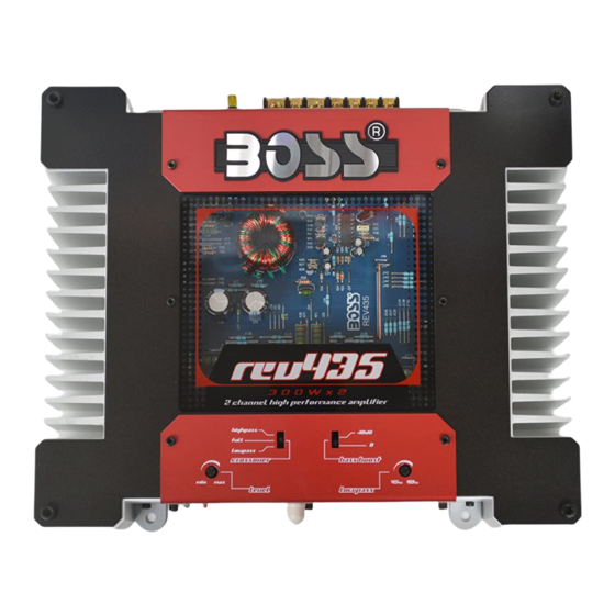 Boss Audio Systems Riot REV-1035 Manuals