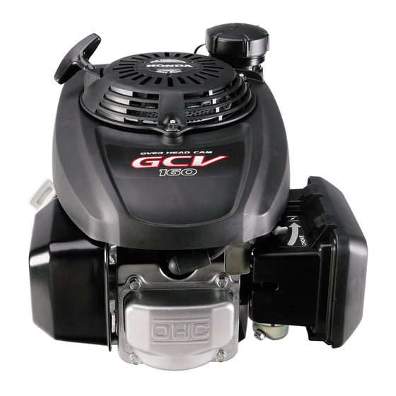 Pubert Honda GCV 160 Technical Information