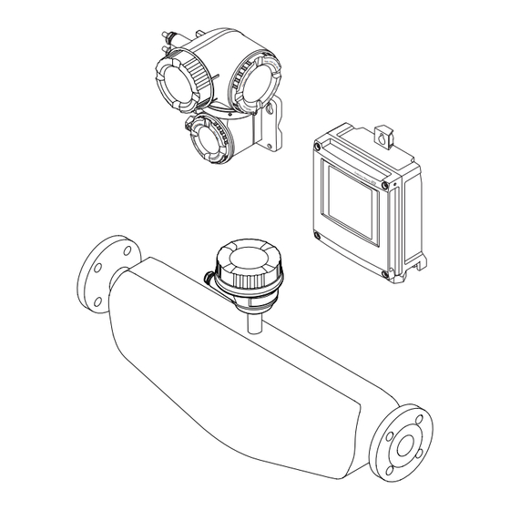 Endress+Hauser Proline Promass S 500 Operating Instructions Manual