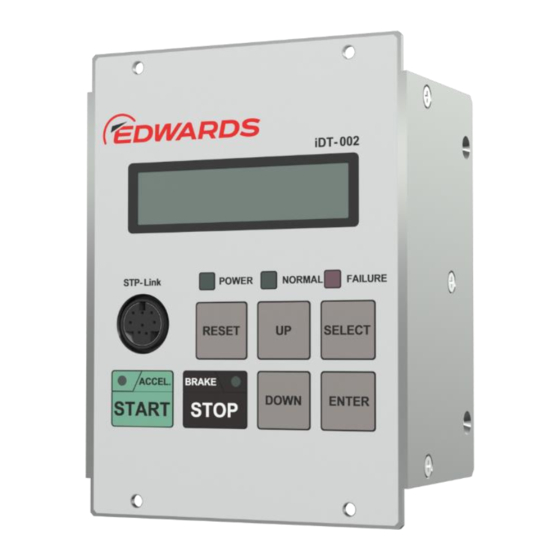 Edwards iDT-002 Instruction Manual