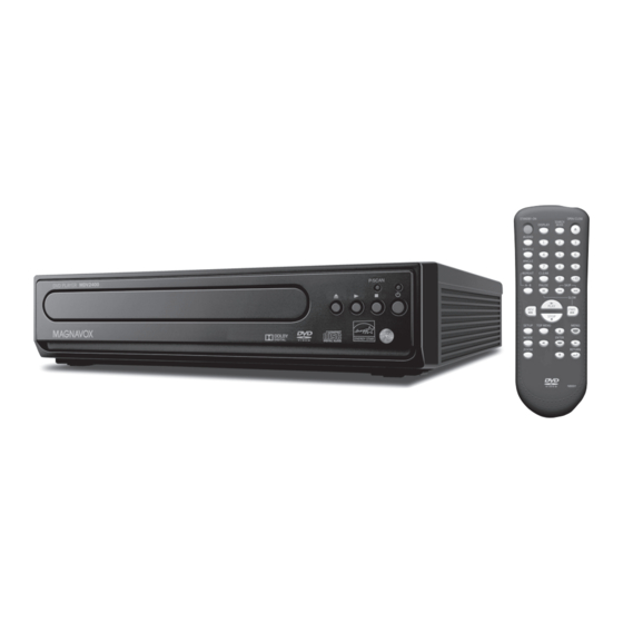 Magnavox MDV2400 Owner's Manual