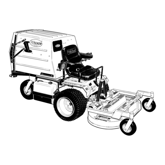 Walker MC (20 HP) Owner's Manual