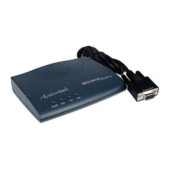 ActionTec External USB 56K Modem Manuals