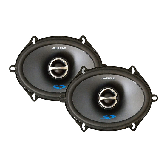 Alpine SPS-517 Installation Instructions