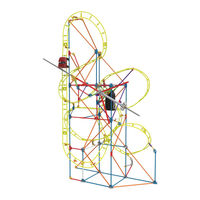 K'Nex CLOCK WORK ROLLER COASTER Manual