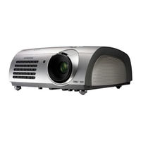 Samsung SP-H800 - DLP Projector - HD 720p Owner's Instructions Manual