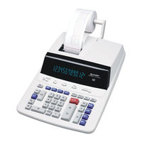 Sharp SHA2850 - CS-2850H 12-Digit Desktop Display Calculator Operation Manual