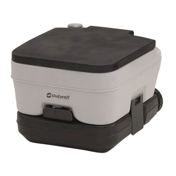 Outwell 10L PORTABLE TOILET Instruction Manual