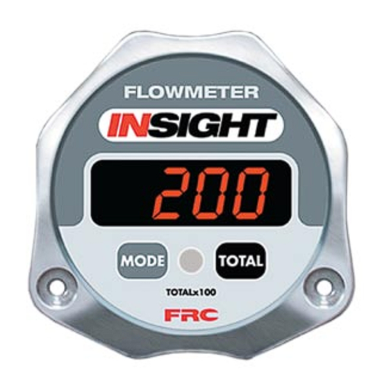 FRC Insight DFA400 Manual