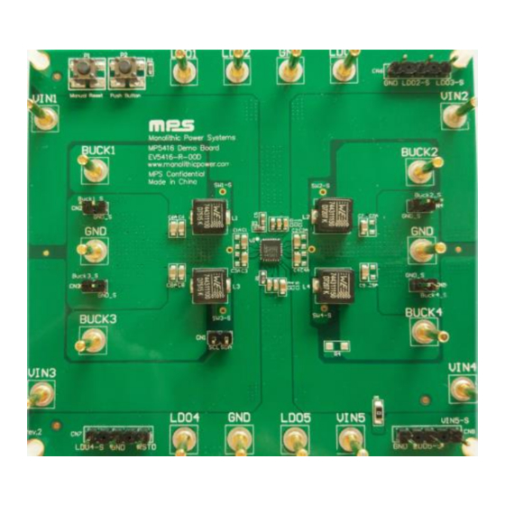 MPS MP5416 User Manual