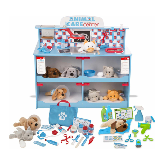 Melissa & Doug AnimalCare ActivityCenter Assembly Instructions Manual