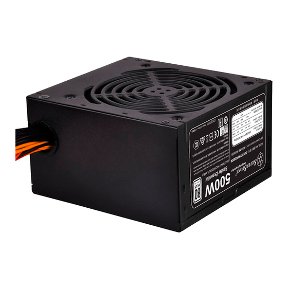SilverStone STRIDER ESSENTIAL Series Quick Start Manual