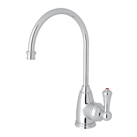 Rohl PERRIN & ROWE GEORGIAN ERA U.1307LS Installation Instructions