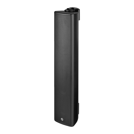 Monacor ETS-530TW/SW Installation Instructions