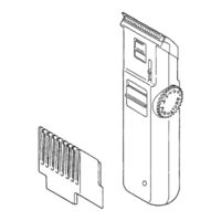 Panasonic ER203 Operating Instructions Manual